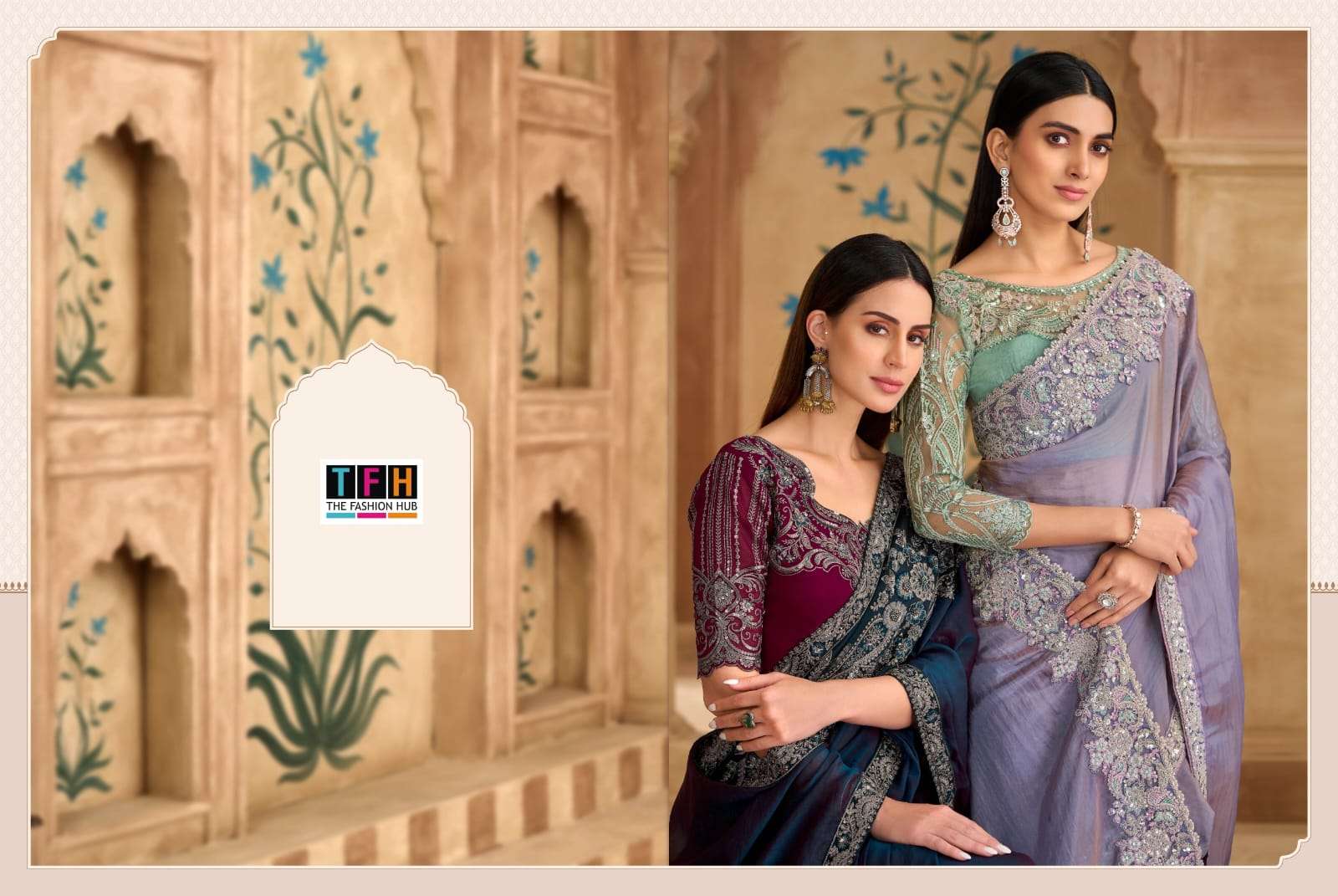 THF1600 SERIES IN SLIK AND CHIFFON AND GEOREGETTE  FABRIC SA...