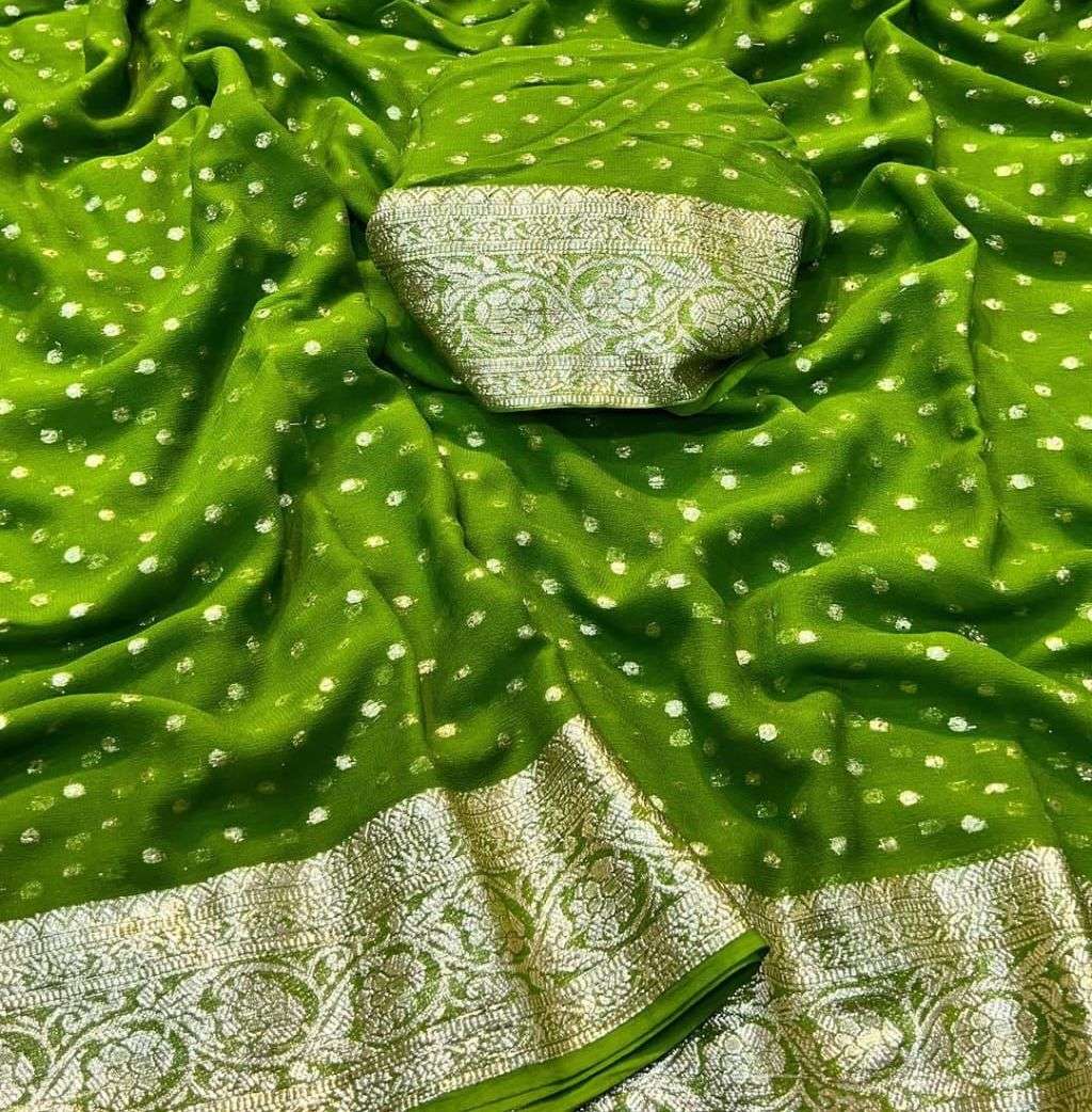 VG Viscose Georgette Vibrant Opulent handmade Elegance Exqui...