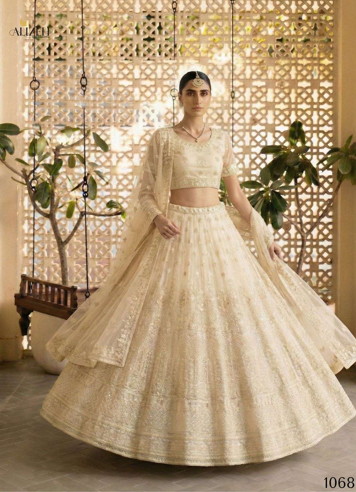 ALIZEH 1068 grace in evry fold beautiful and elegance Leheng...