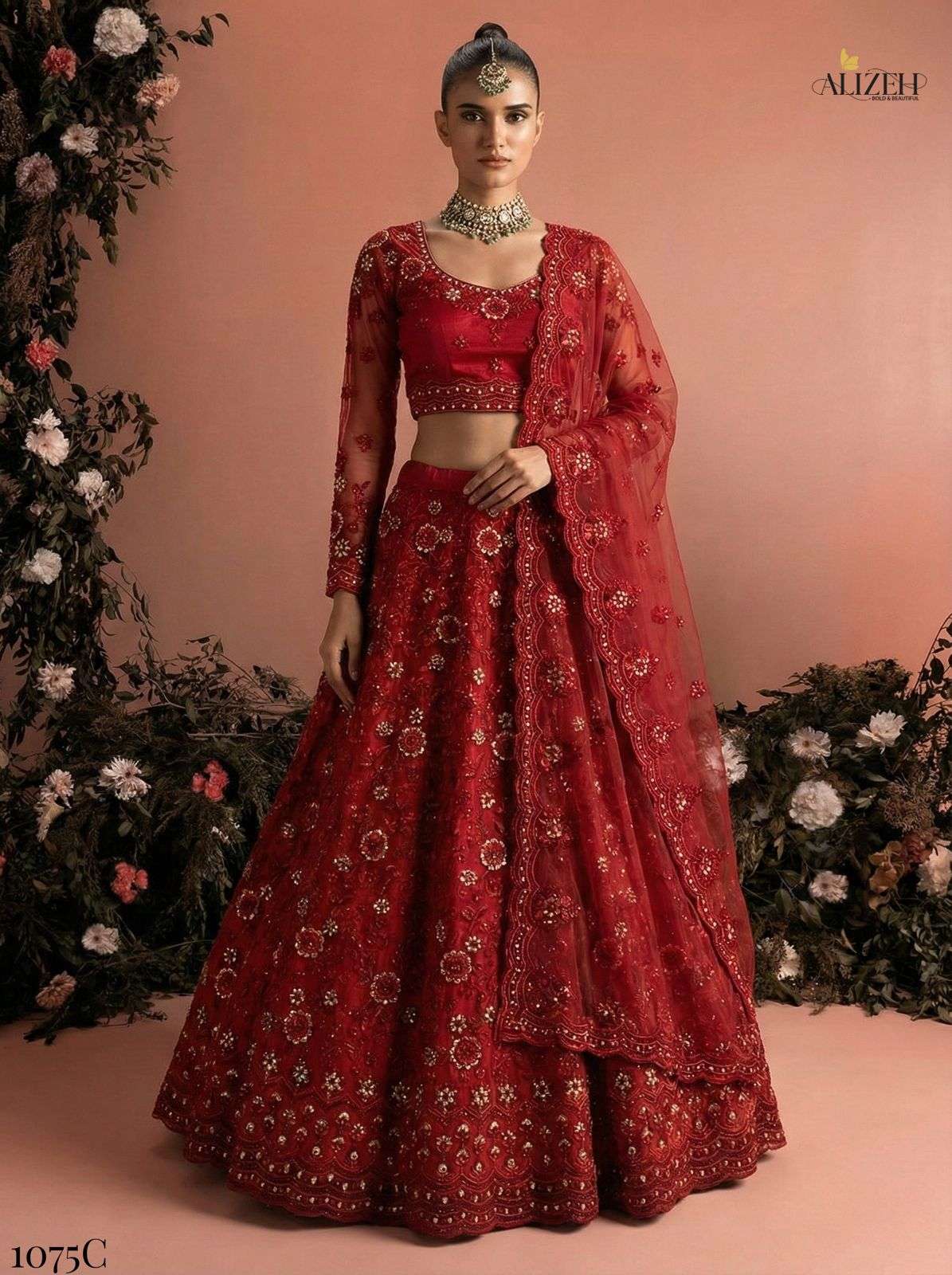 ALIZEH 1075 COLOURS DESIGNER AND EXQUISITE AND ELEGANCE WEDD...