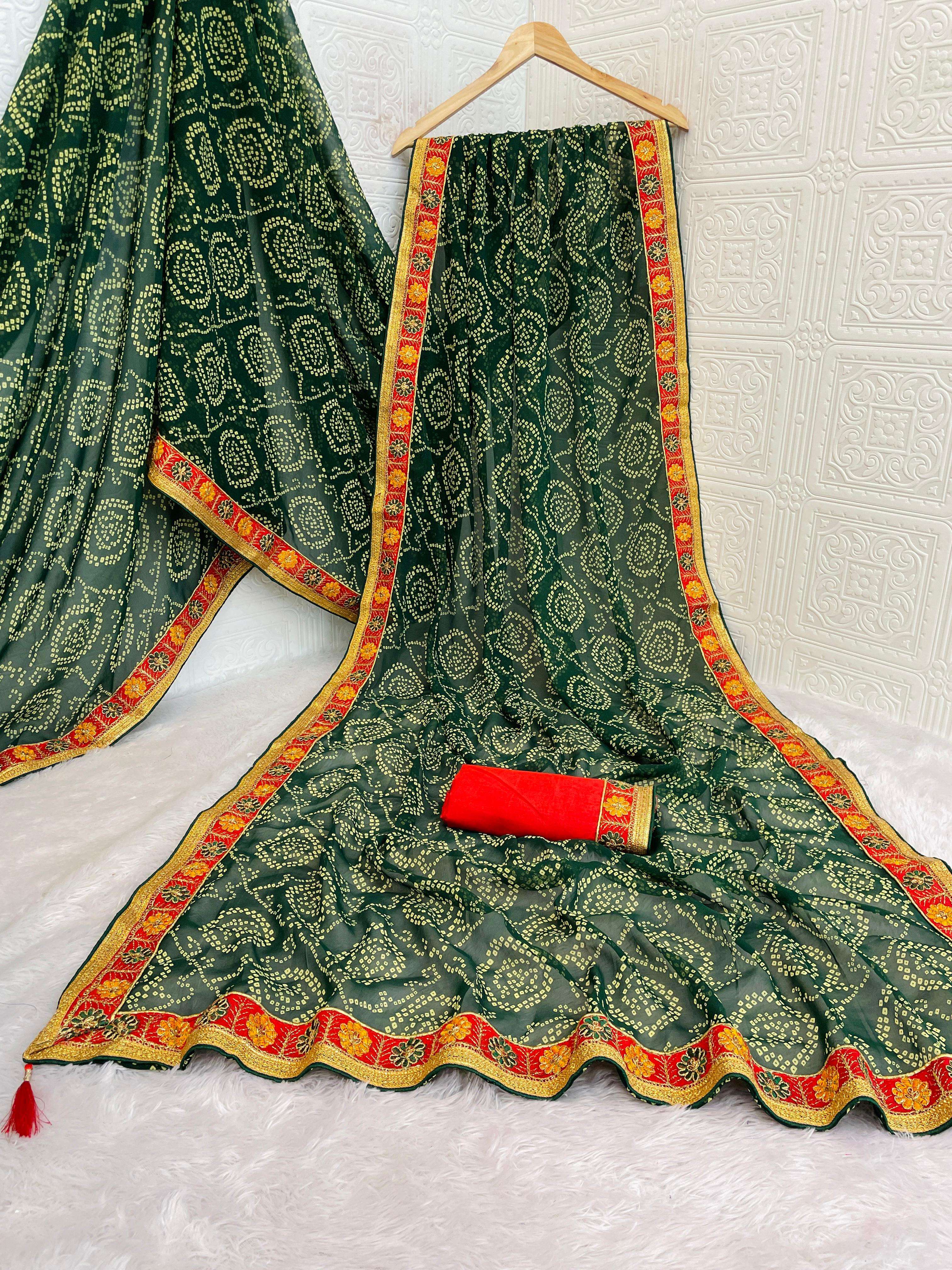 Bandhani Vol2 Viscose Georgette New Premium Bandhani Awesome...