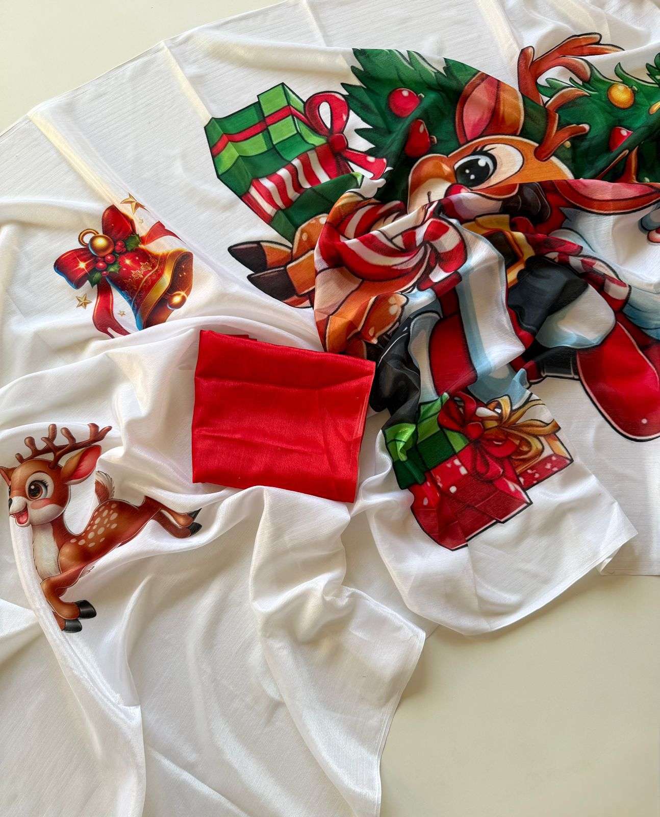 Cherry Original Linen With Attractive and fancy Digital Prin...