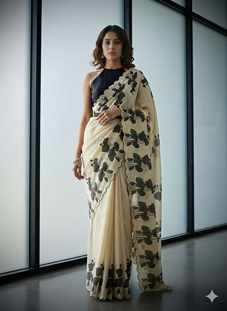 chikoo flora enjoy your festivals with this heavy handloom t...