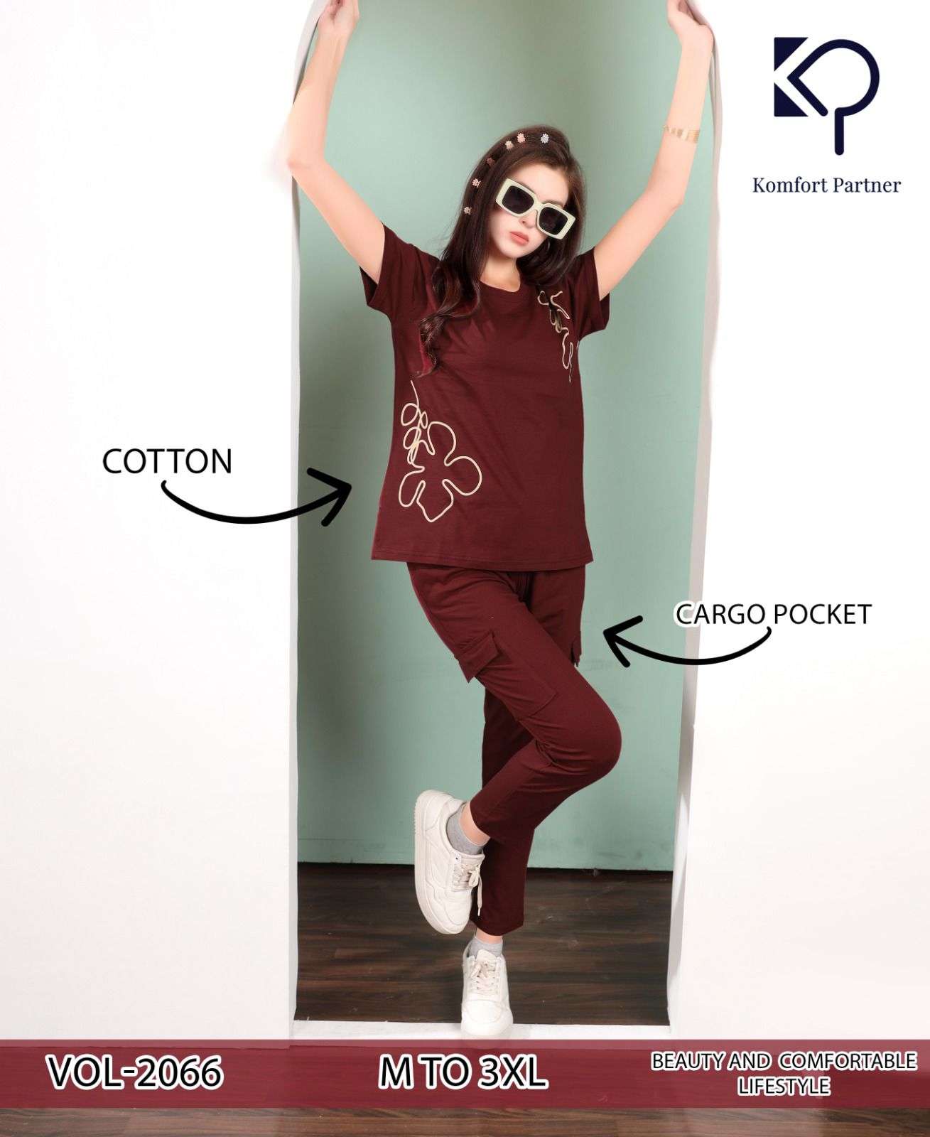 COMFORT PARTNER VOL 2066 SUMMER NIGHT COTTON BIOWASH CORD SE...