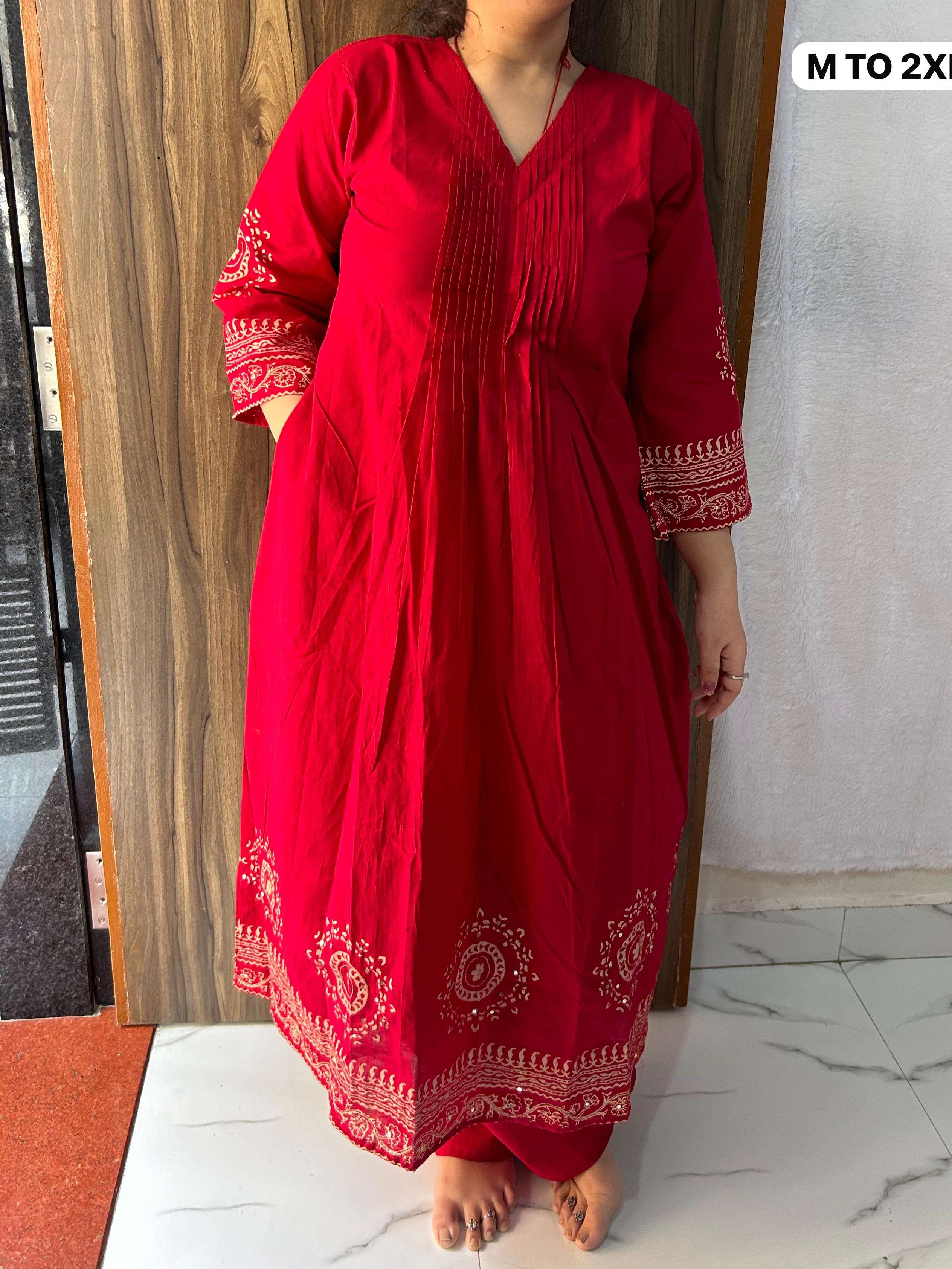 CORD SET TYPE ROUND KURTI WITH COMFORT PALAZZO DAILY CLOTH S...