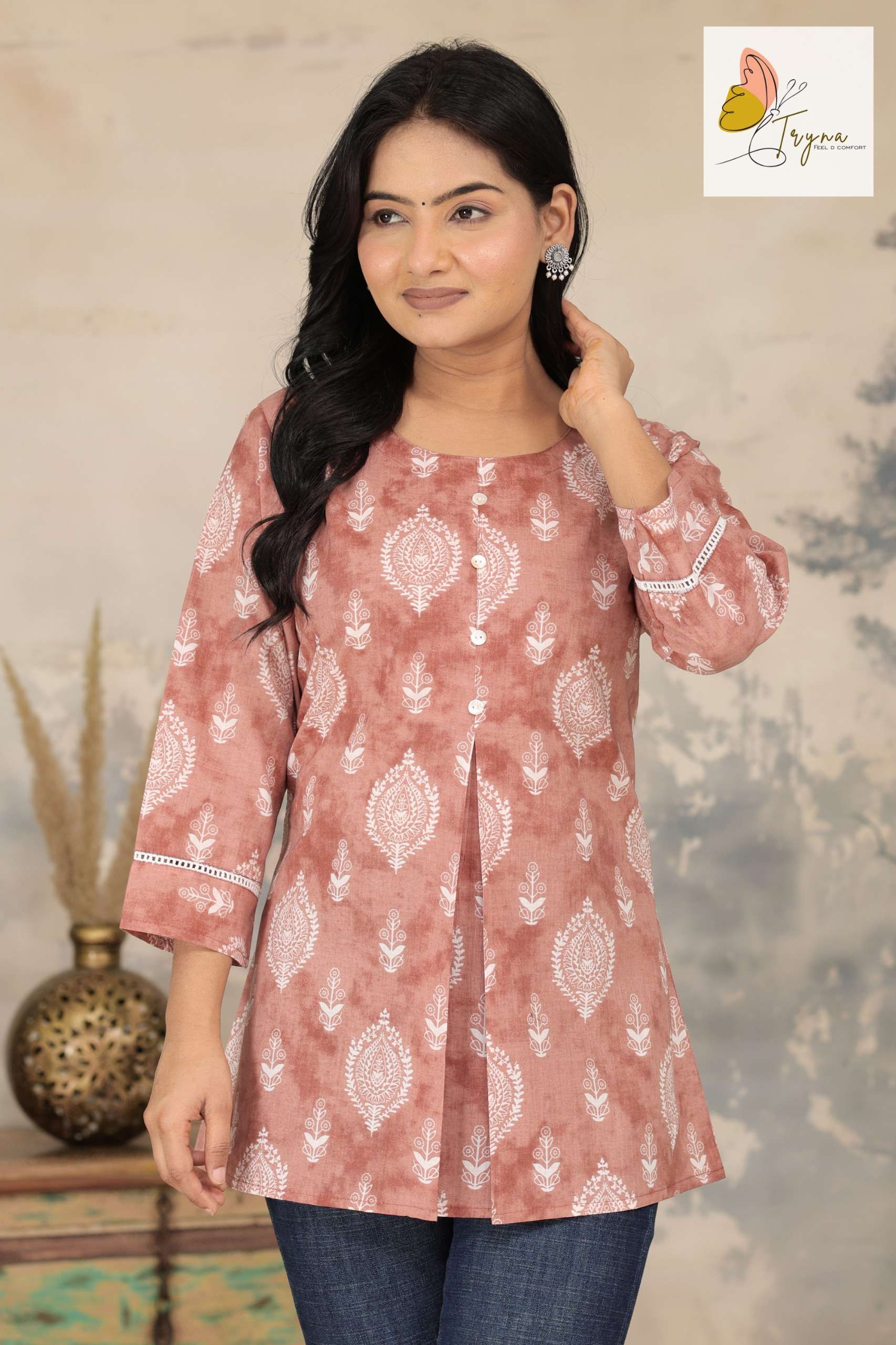 COTTON TOP TUNIC FOR SUMMER COTTON WEAR WHOLESALE MARKET FF