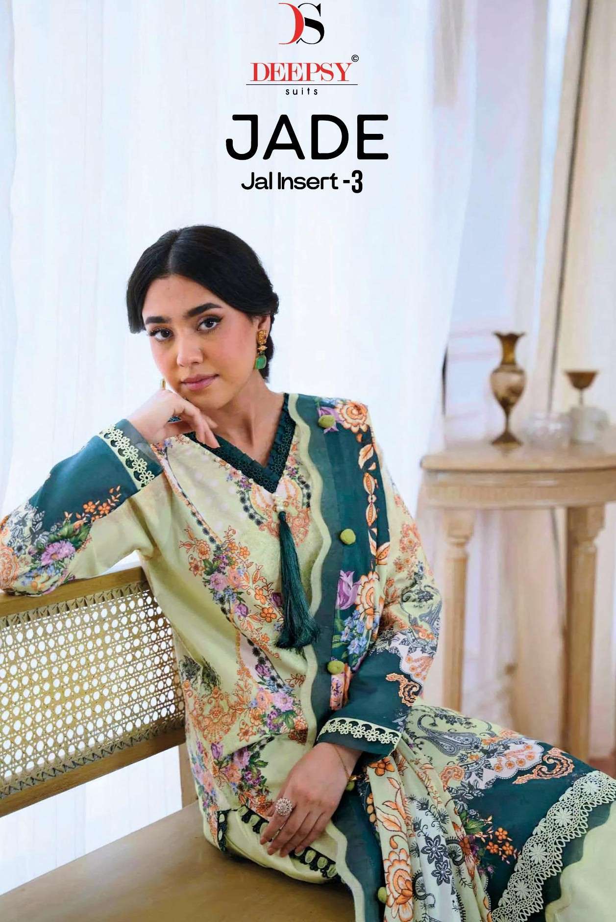 DEEPSY SUITS JADE JAL INSERT VOL 3 UNIQUE TRADITIONAL COTTON...