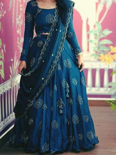 FESTIVAL SPECIAL SEQUENCE HEAVY LEHENGA CHOLI TO READYMADE P...