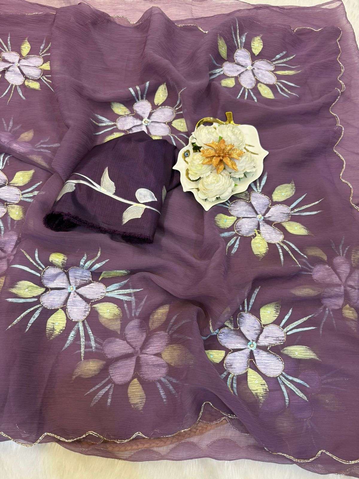 Fresh Arrival Pure and soft soft bari chiffon silk fabric  H...