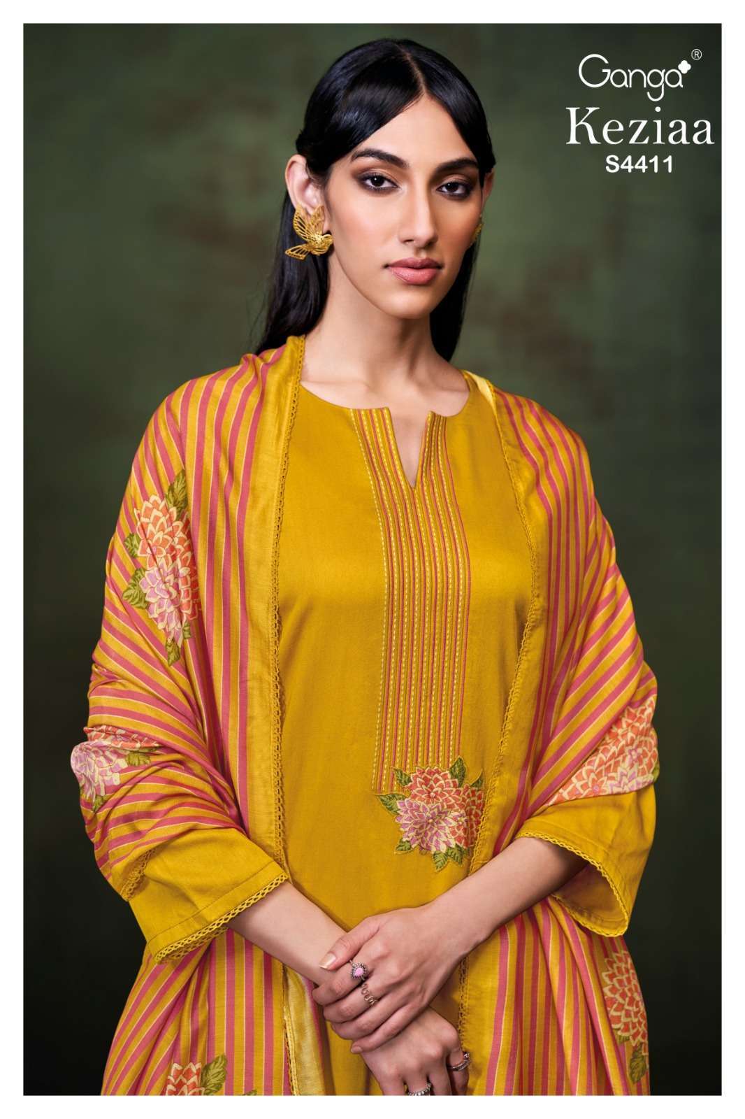 GANGA KEZIAA 4411 EXCLUSIVE COTTON DESIGNER SUIT BEST SUMMER...