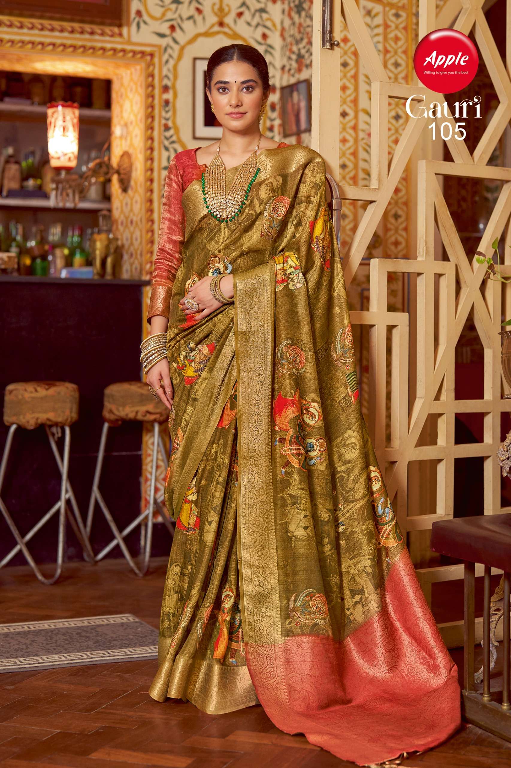 GAURI VOL 01 KOTHA RICH PALLU FABRIC TRANDING WITH TRADITION...