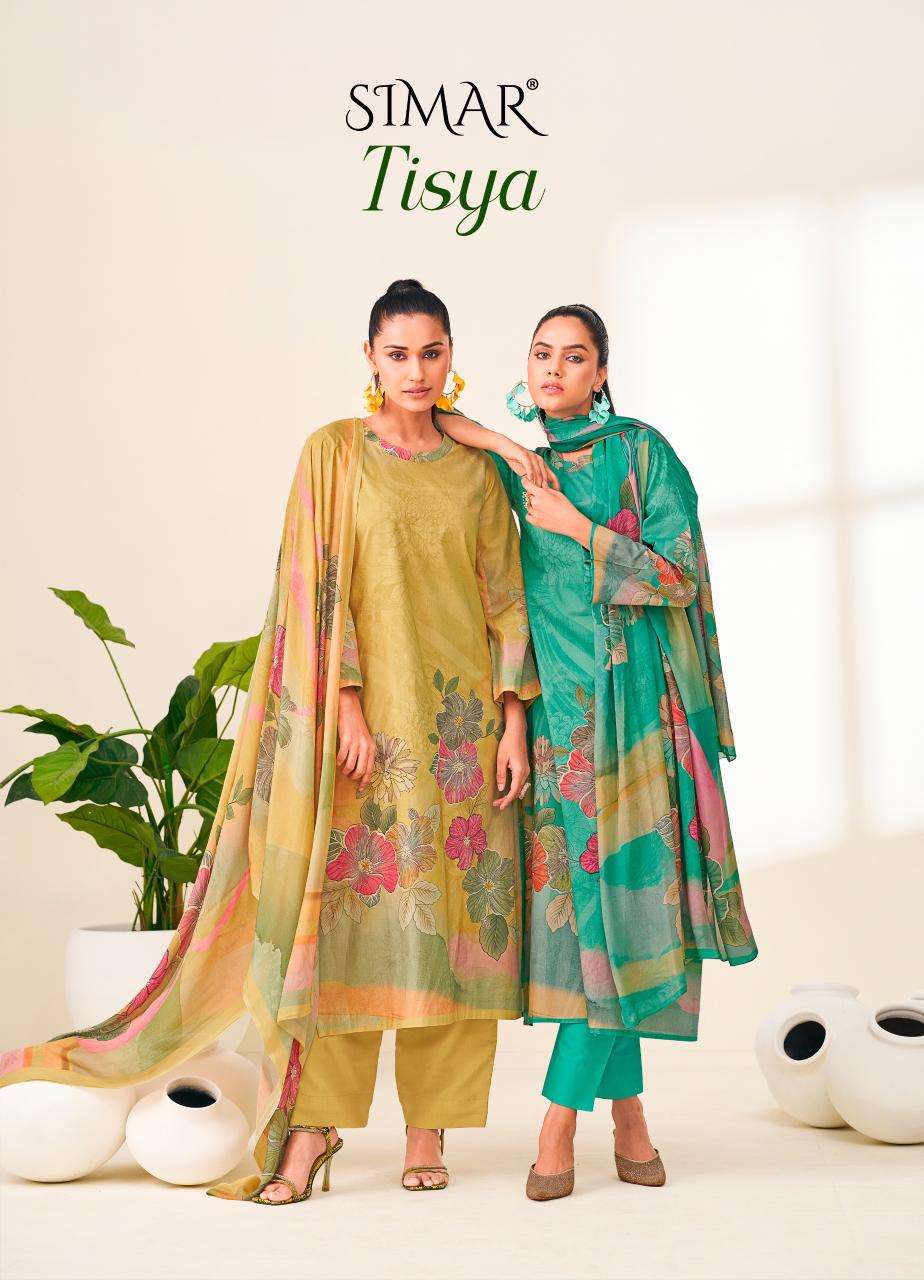 GLOSSY TISYA 2012 COLOURS FESTIVAL COTTON SUIT FANCY CATALOG...