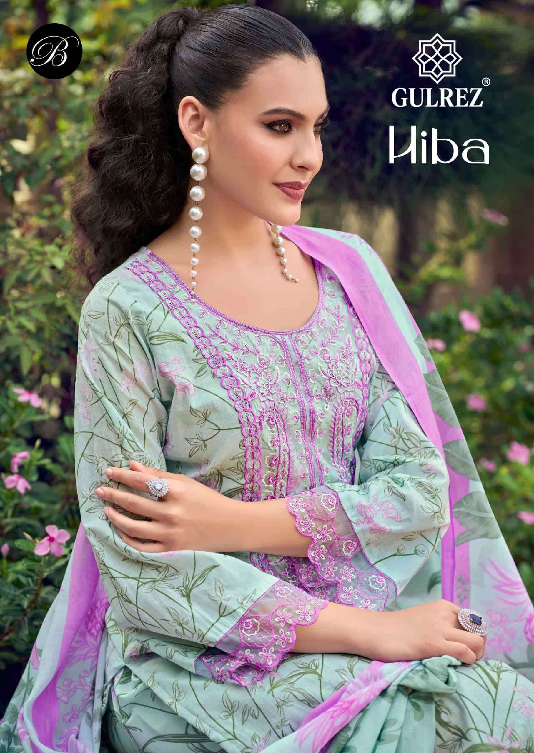 GULREZ HIBA READY TO WEAR COTTON PRINTED SUIT TREND CATALOG ...