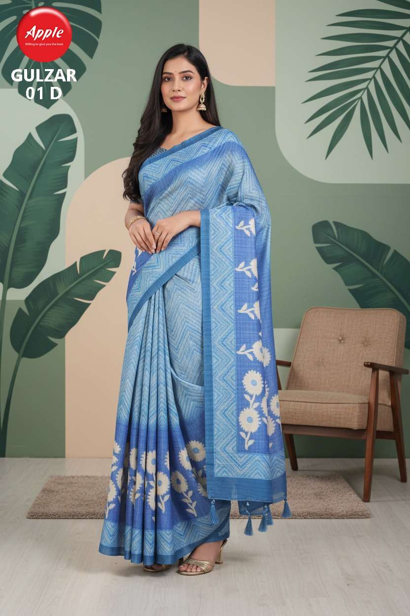  GULZAR 01 TRIPUR SILK FABRIC REGULAR WEAR DRAPING DREAMS WI...
