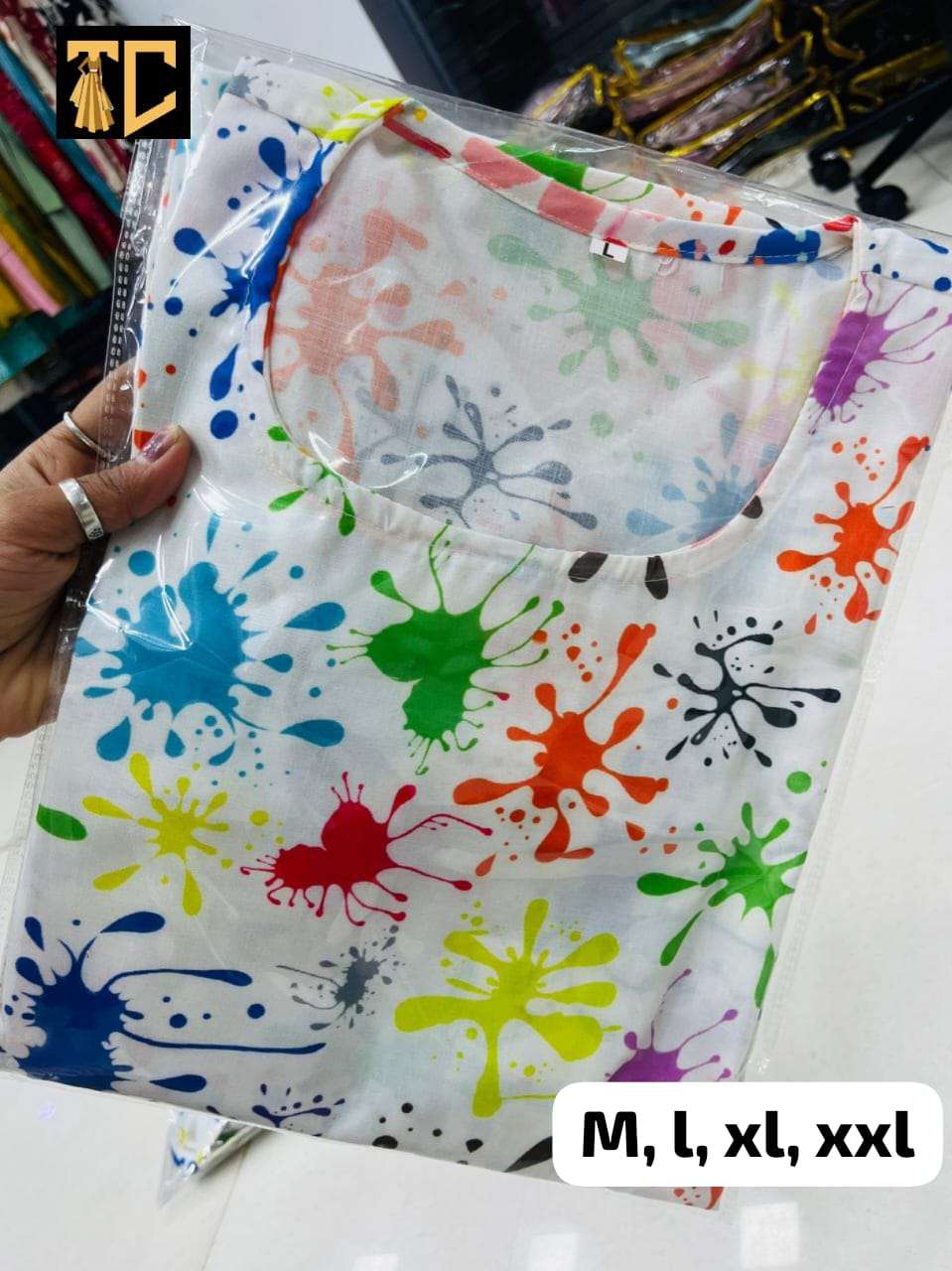 HOLI SPECIAL KURTI MAGIC COTTON FABRIC WOMEN KURTI MENS KURT...