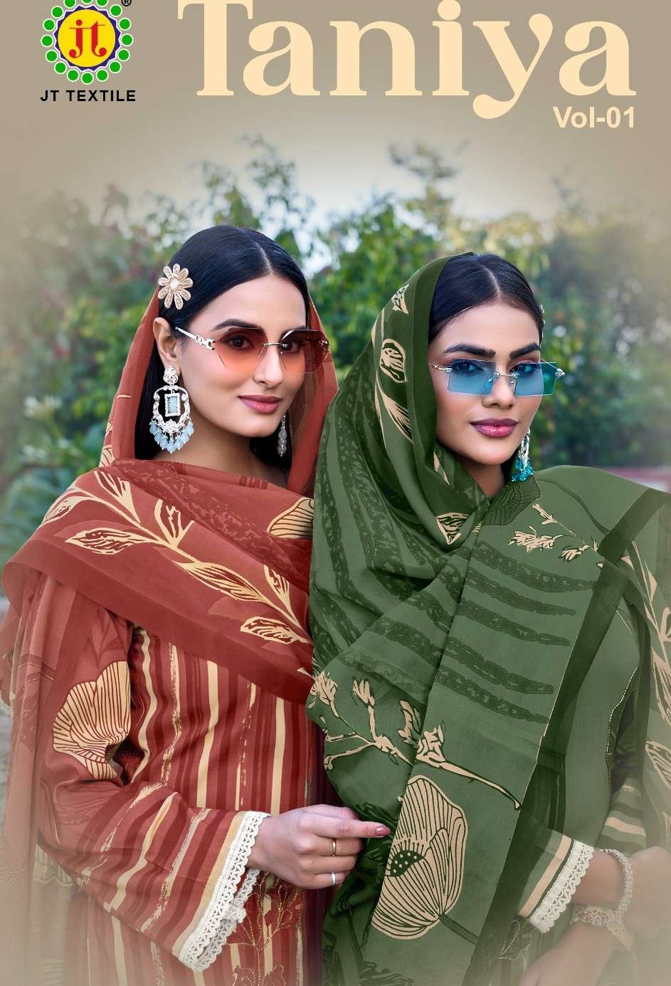 JAMATMAL TANIYA CLASSIC FASHION RAYON PRINTED SUIT DEALER RA...