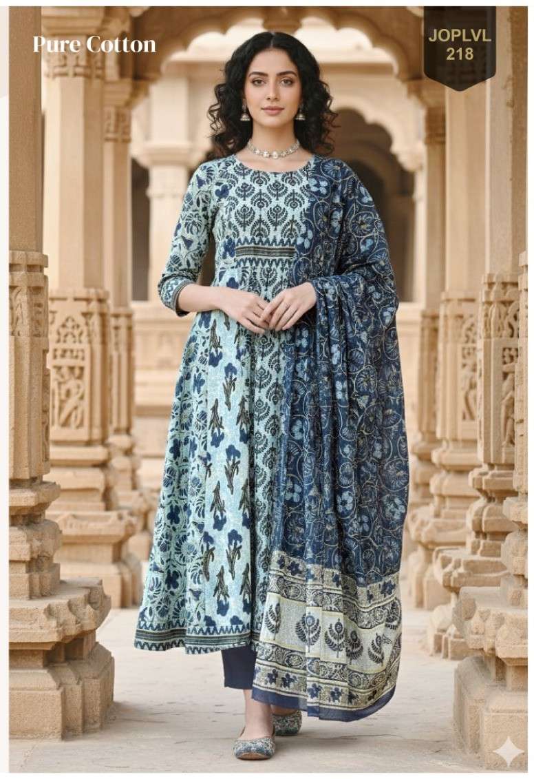 JANVI STYLISH PRINTED KURTI SUIT JAIPUR WORK FESTIVAL CLOTH ...
