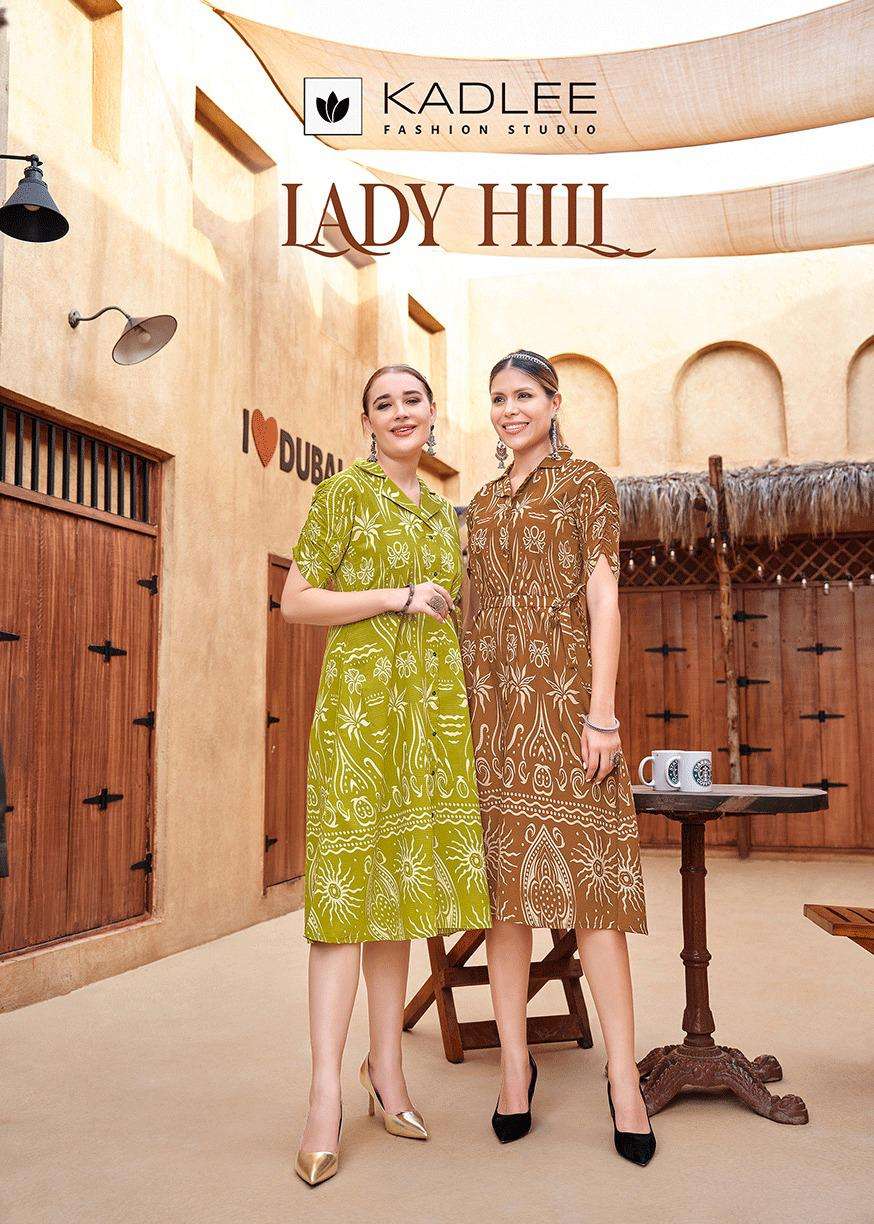 KADLEE LADY HILL VISCOSE WEAVING PRINT SALWAR SUIT FOR WHOLE...