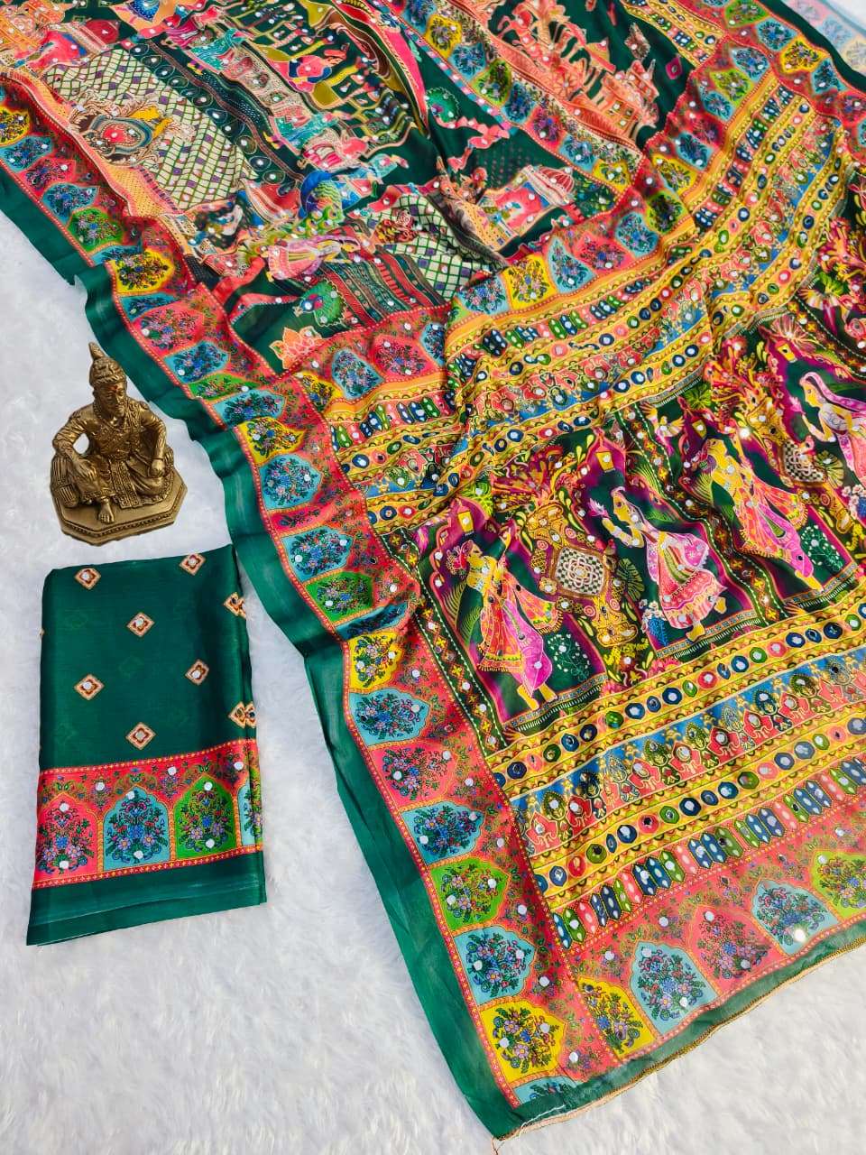 Kahani Heavy masakali soft and coloring georgette fabric wit...