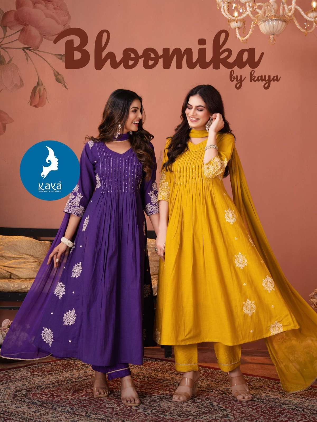 KAYA KURTIS BHOOMIKA READYMADE UMBRELLA KURTI SUIT FOR REGUL...