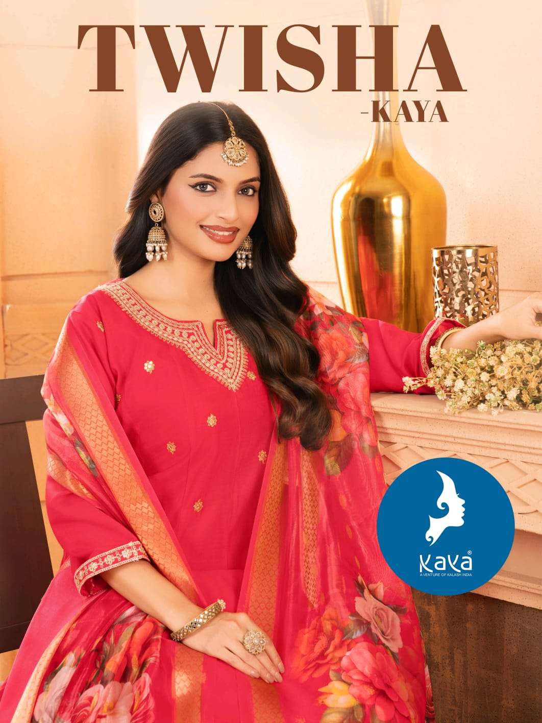 KAYA KURTIS TWISHA READY TO WEAR REGULAR FANCY SALWAR SUIT F...
