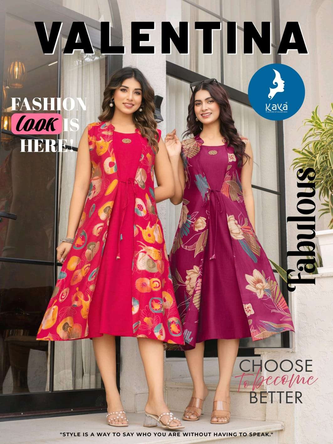 KAYA KURTIS VELENTINA SHURG KURTI VIRAL GIRL OUTFIT INDIA SU...