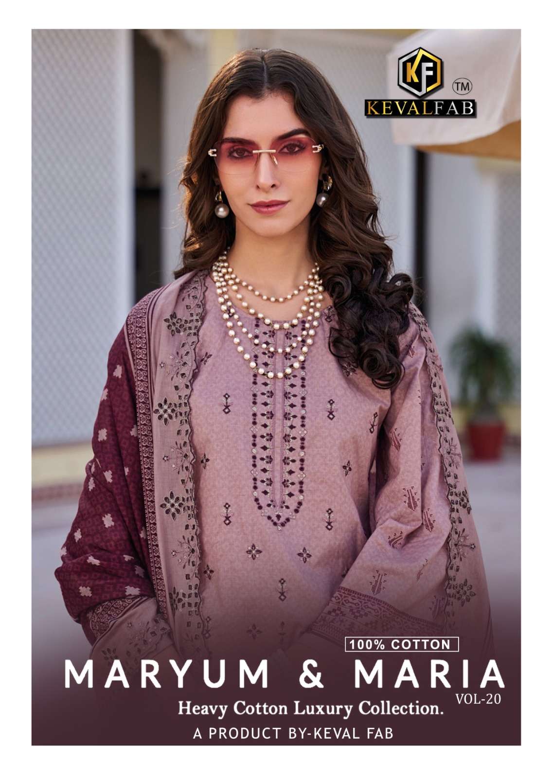 KEVAL FAB MARYUM & MARIA VOL 20 BOUTIQUE HIGH RATE QUALITY C...