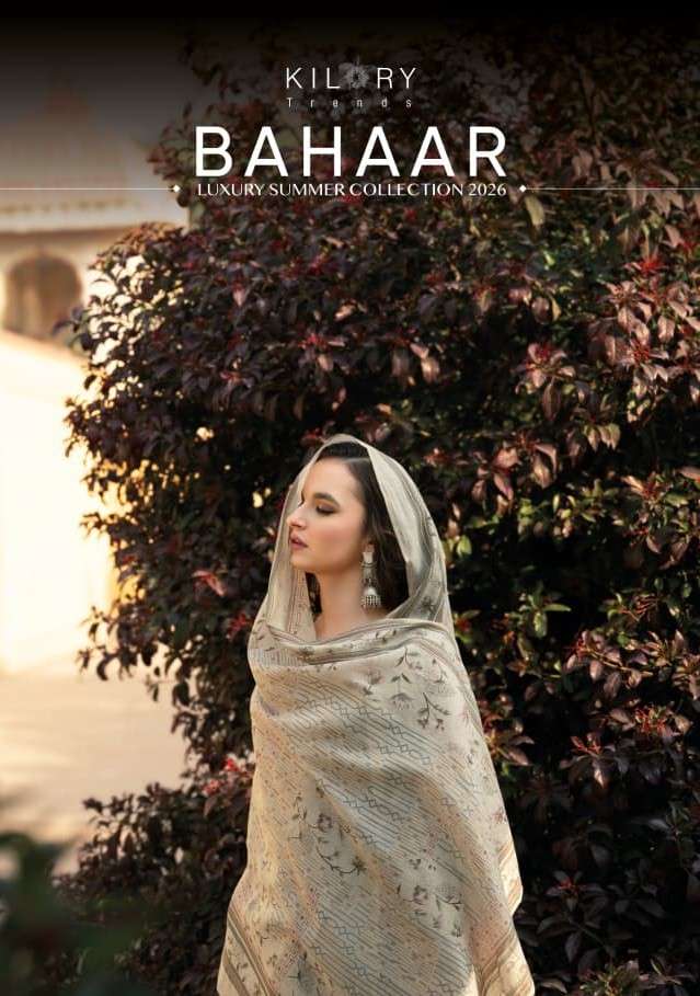 KILORY TRENDS BAHAAR CHANDERI DIGITAL FOIL PATTERN SUIT YOUN...