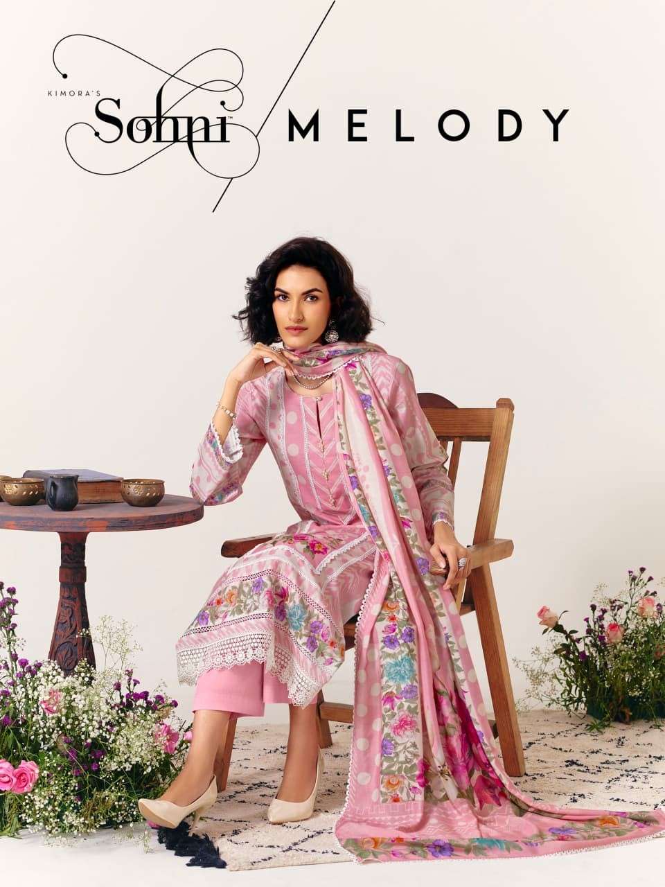 KIMORA SUIT MELODY 621 TO 624 CASUAL AND COMFORT COTTON FLOR...