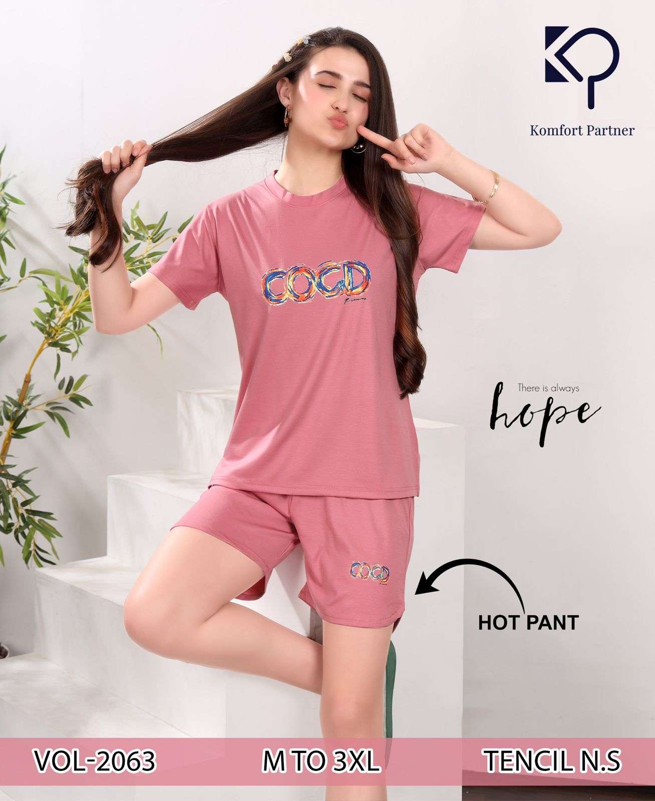 KOMFORT PARTNER VOL 2063 BEAUTY MODAL LIFESTYLE WOMEN TSHIRT...