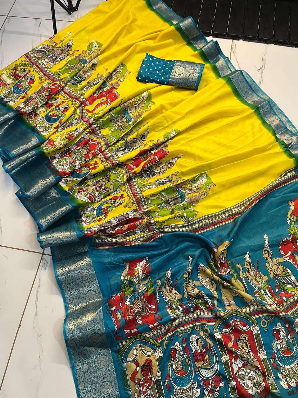  kulmal Superhit designer  dola silk fabric with beautiful j...