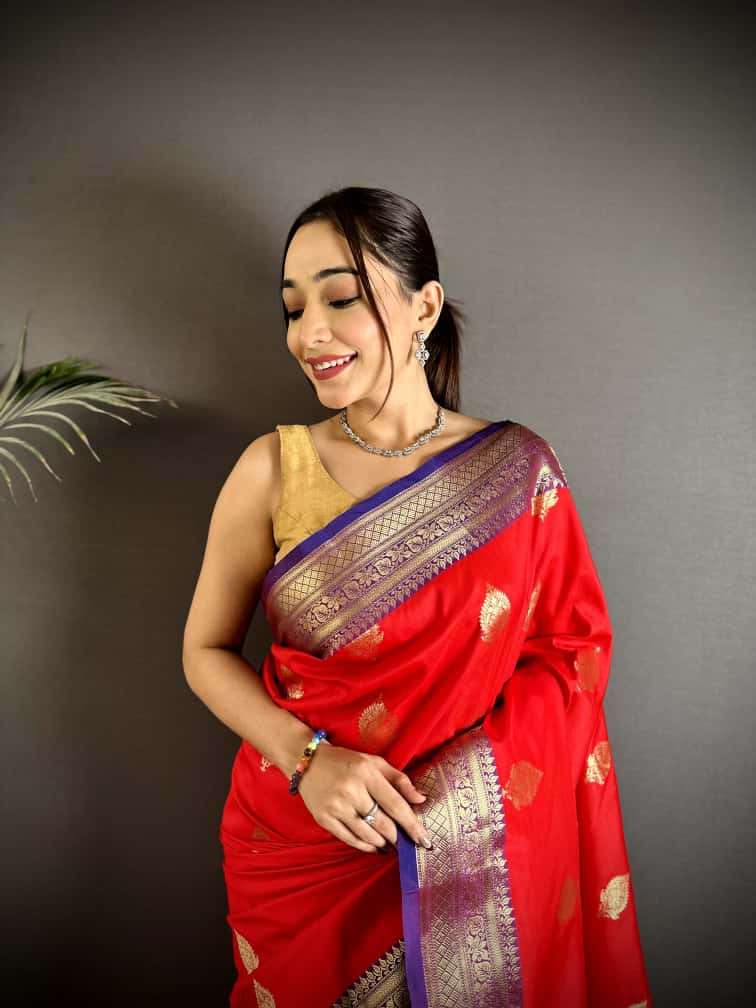 Kum Kum soft silk fabric with Attractive Colors slik symphon...
