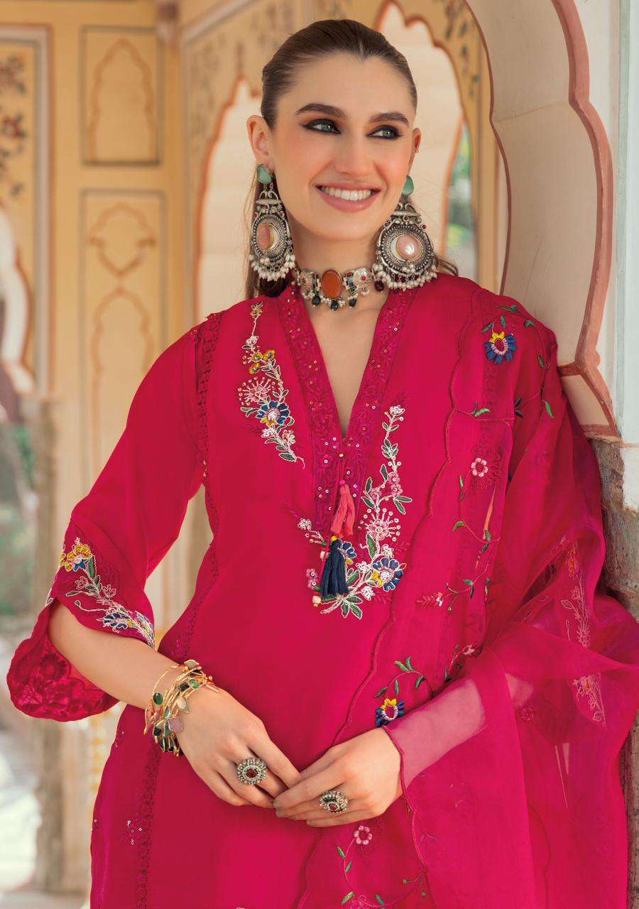LADY LEELA LEYLA CODING EMBROIDERY SUIT PANT POCKET EXCLUSIV...