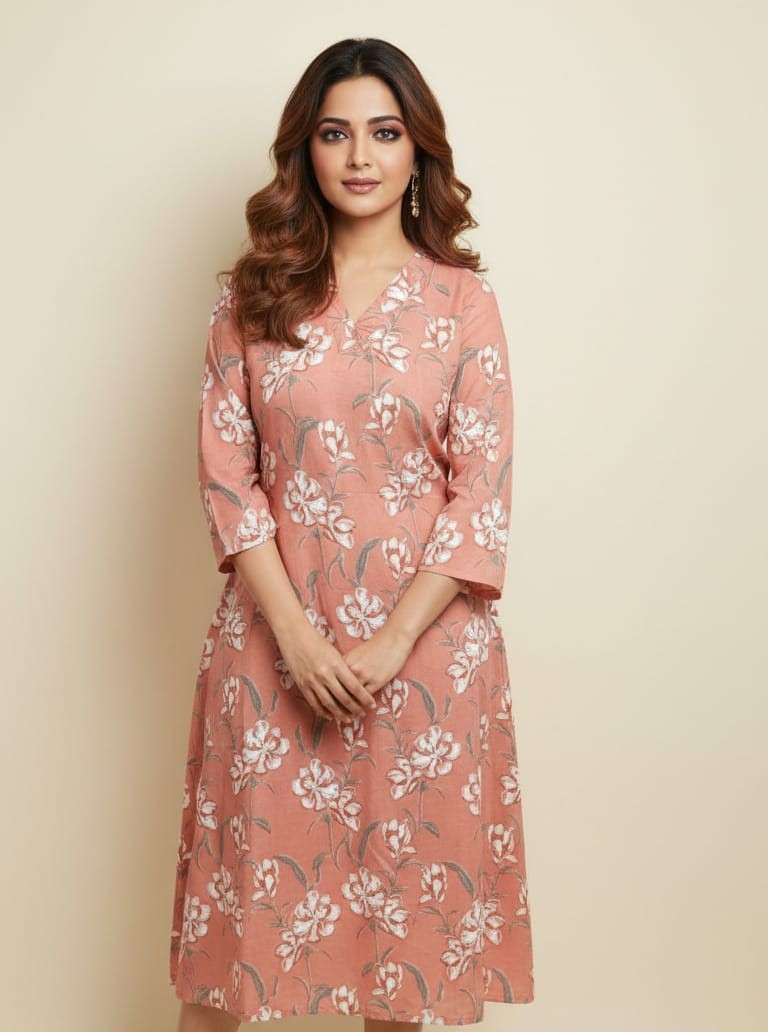 LATEST A LINE DRESS ONE PIECE KURTI FOR WOMEN DEALER SHOP VR...