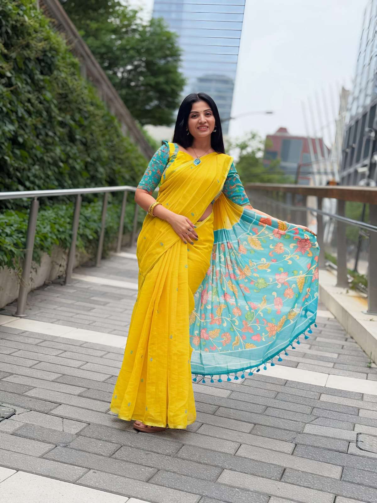 Laxmi man Pure and versatile Linen fabric with beautiful and...