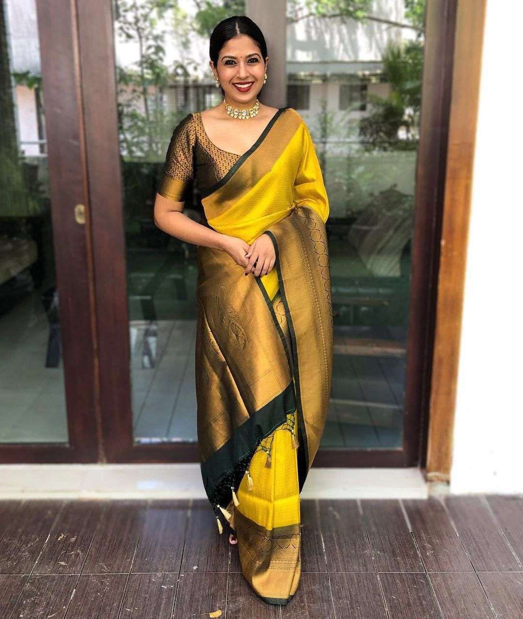 LICHI SILK FABRIC WHERE TRADITION MEET STYLE PARTY WEAR SARE...