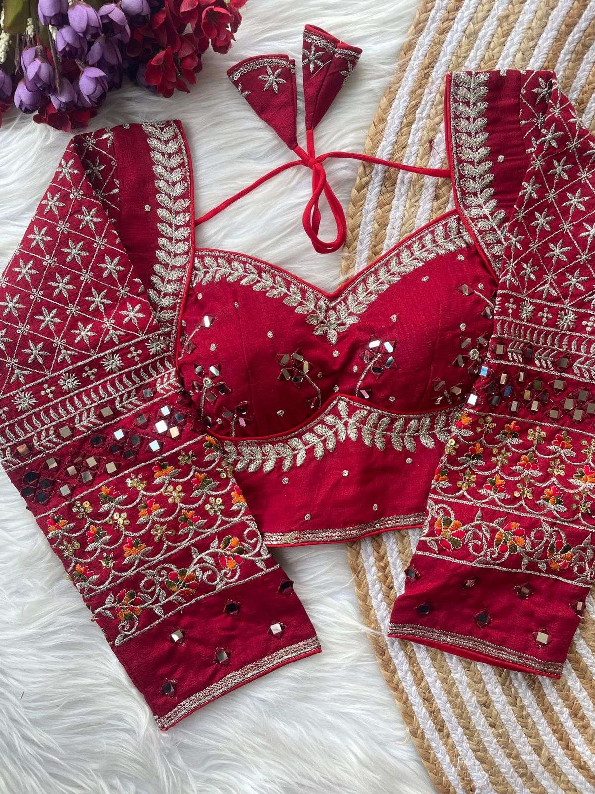 MADHBALA NEW LAUNCHED NAVRATRI SPECIAL REAL MULTI MIRROR WO...