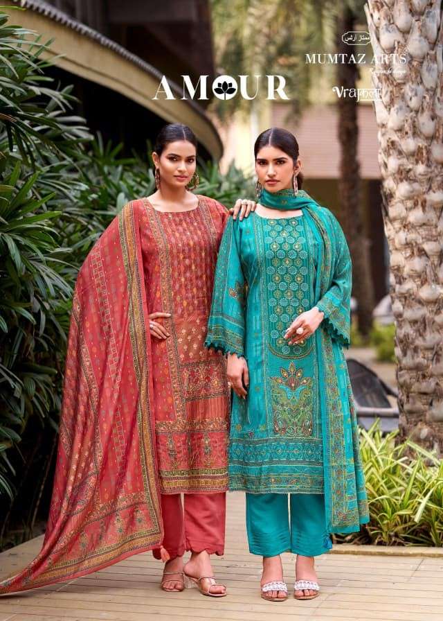 MUMTAZ ARTS AMOUR NEW PRODUCT MUSLINE DIGITAL & FOIL GOLD PR...