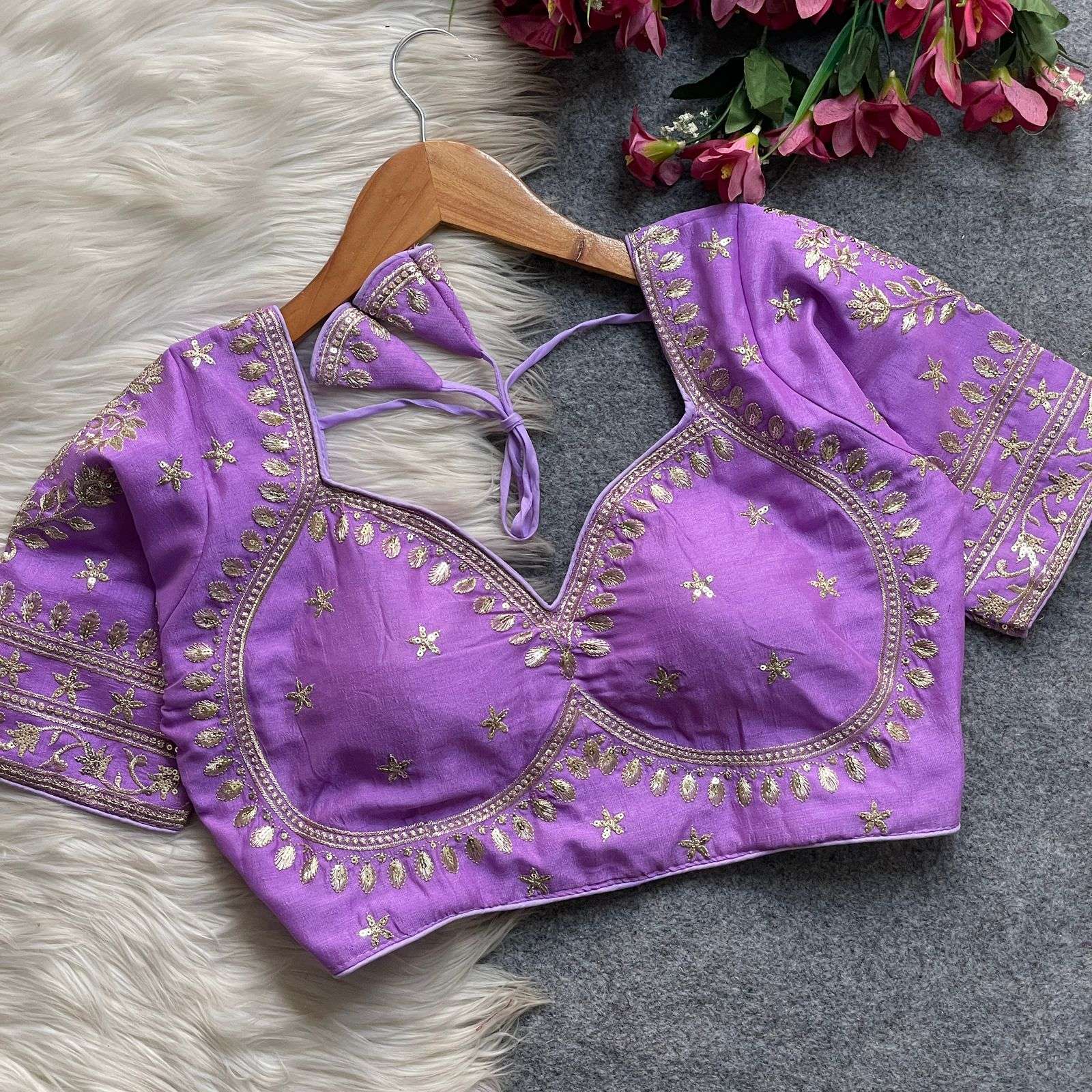 Mumtaz cut Pure Vichitra Silk fabric Heavy Jari Embroidery w...