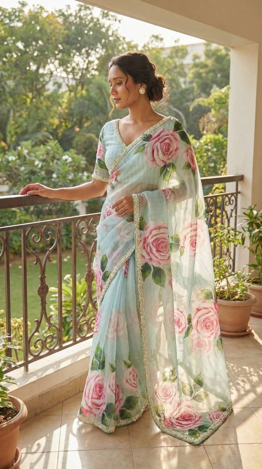 Nafiza Heavy Soft Tebby Silk Fabric With Beautiful Floral Pr...