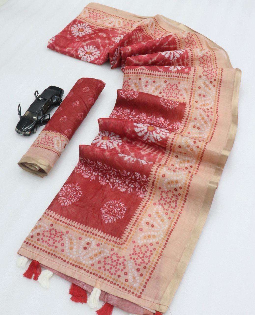   new and trending fancy and Soft Chanderi Slub Cotton fabri...