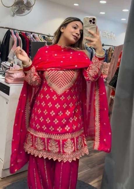 NEW COLLECTION FESTIVAL SILK HEAVY WORK SHARARA SUIT DEALER ...