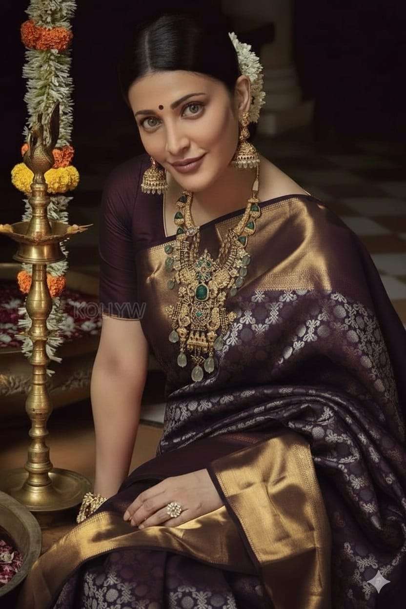NEW LAUNCH SHRUTI HASSAN INSPIRED KANJIVARAM COLLECTION SHRU...