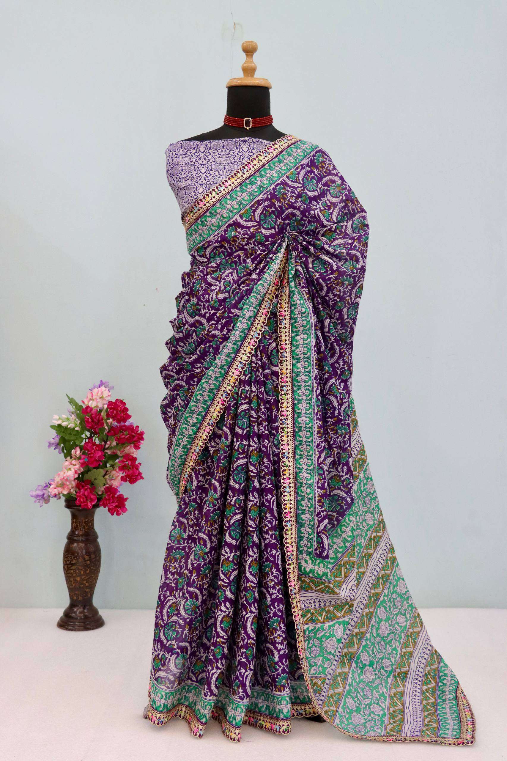 NEW PURE KALMKARI COTTON FABRIC PRIME RANGE LUNCHING TODAY D...