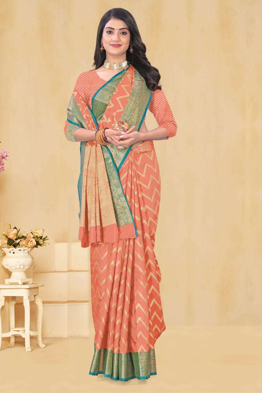  Nilam Super Soft Banarasi Silk saree with jequard weaving ...