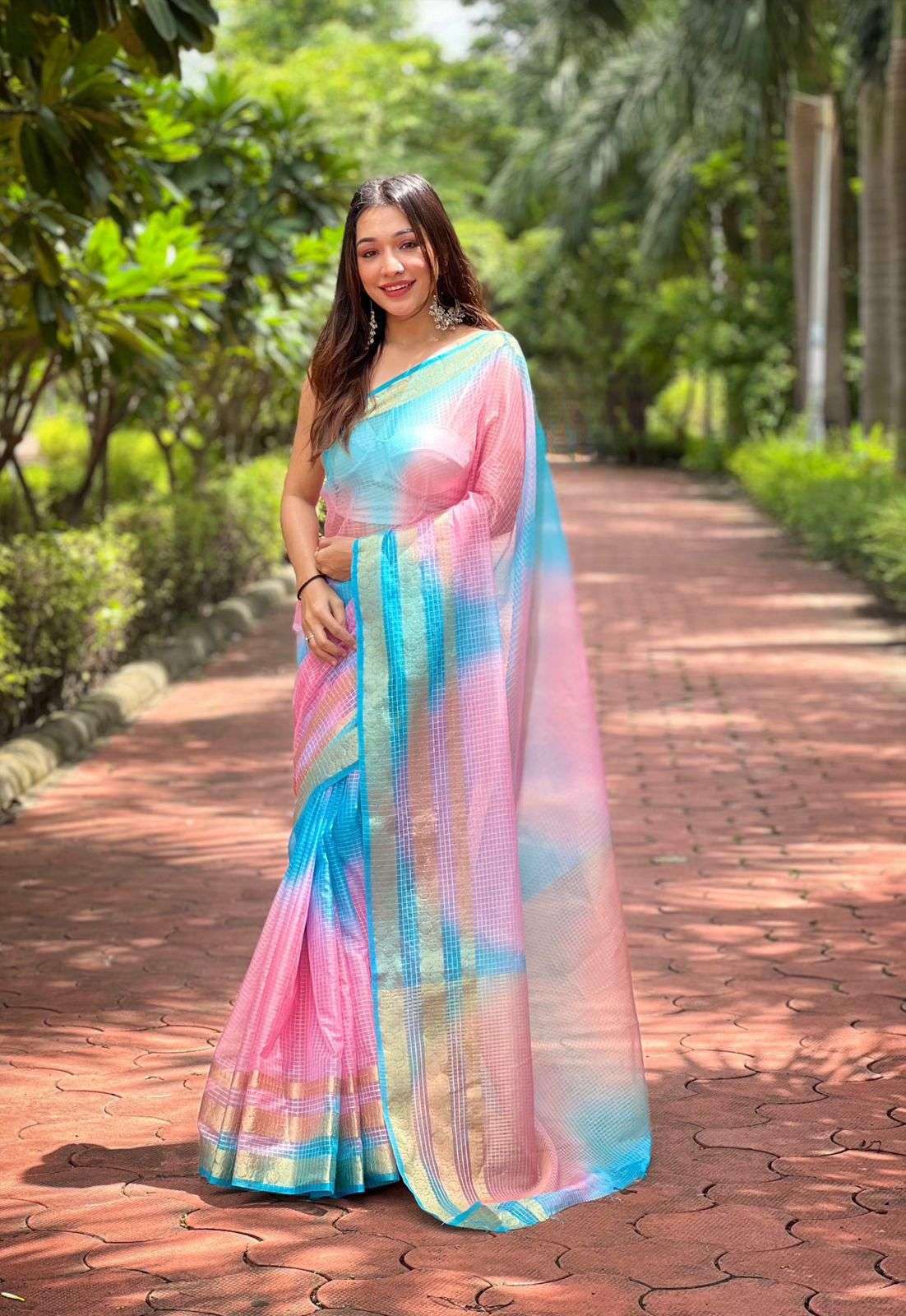 Organza Kerala checks Launching Branded Beautiful Pure Soft...