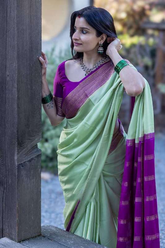  PARTY WEAR RICH PALLU & JACQUARD WORK ON ALL OVER THE SAREE...