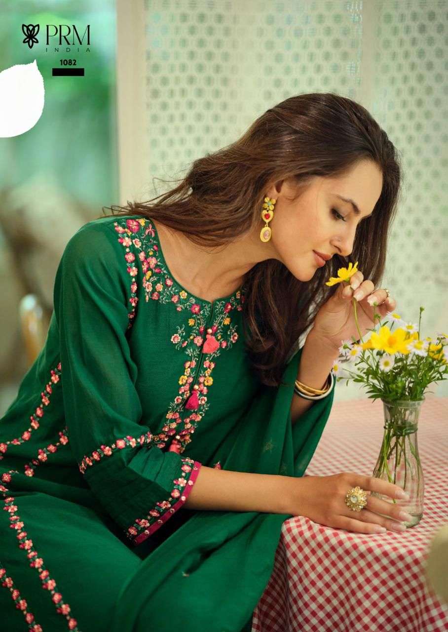 PRM INDIA POORVA LUXURY FESTIVAL COLLECTION CHANDERI HEAVY K...
