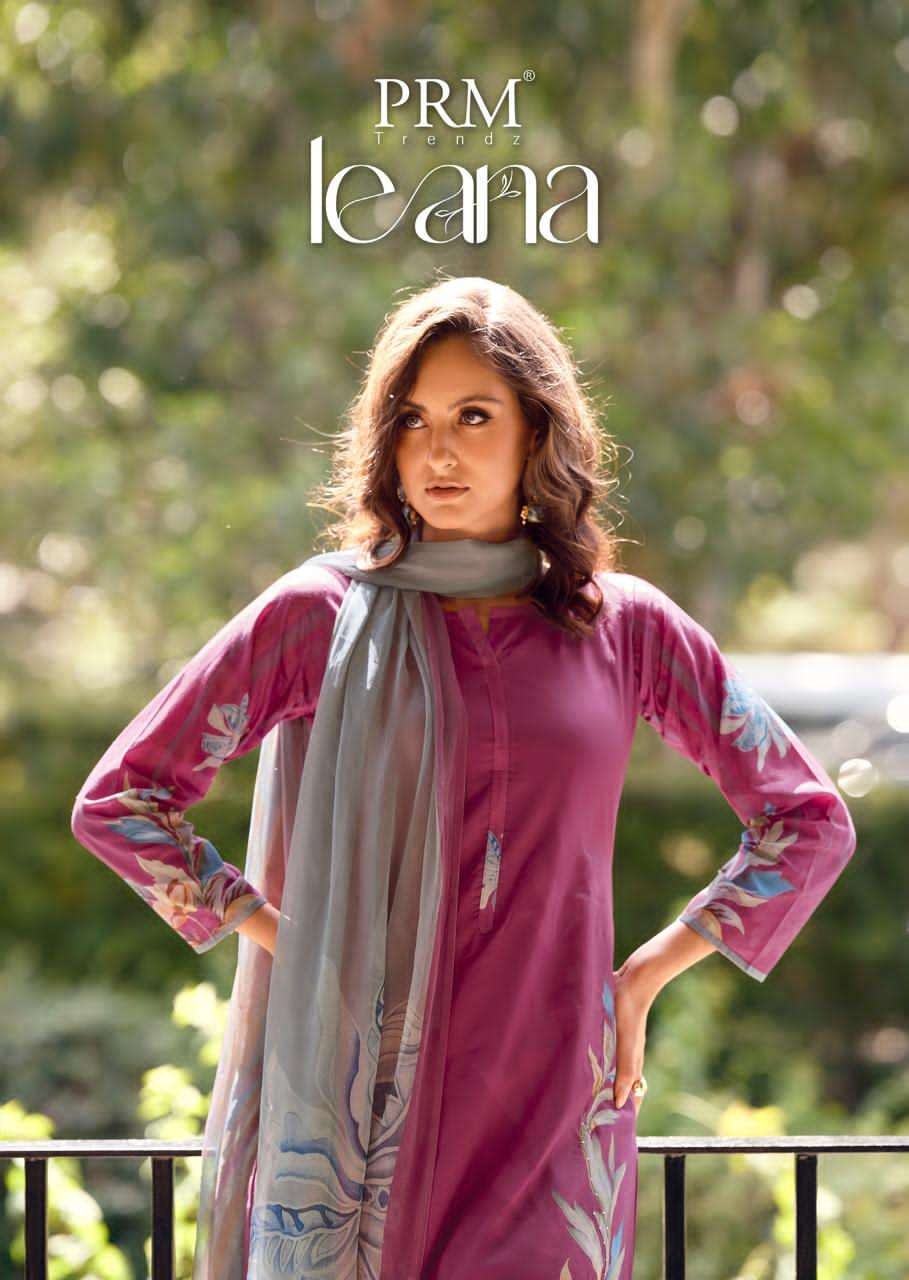 PRM TRENDZ LEANA PURE LAWN COTTON LADIES SUIT FOR PARTY WEAR...