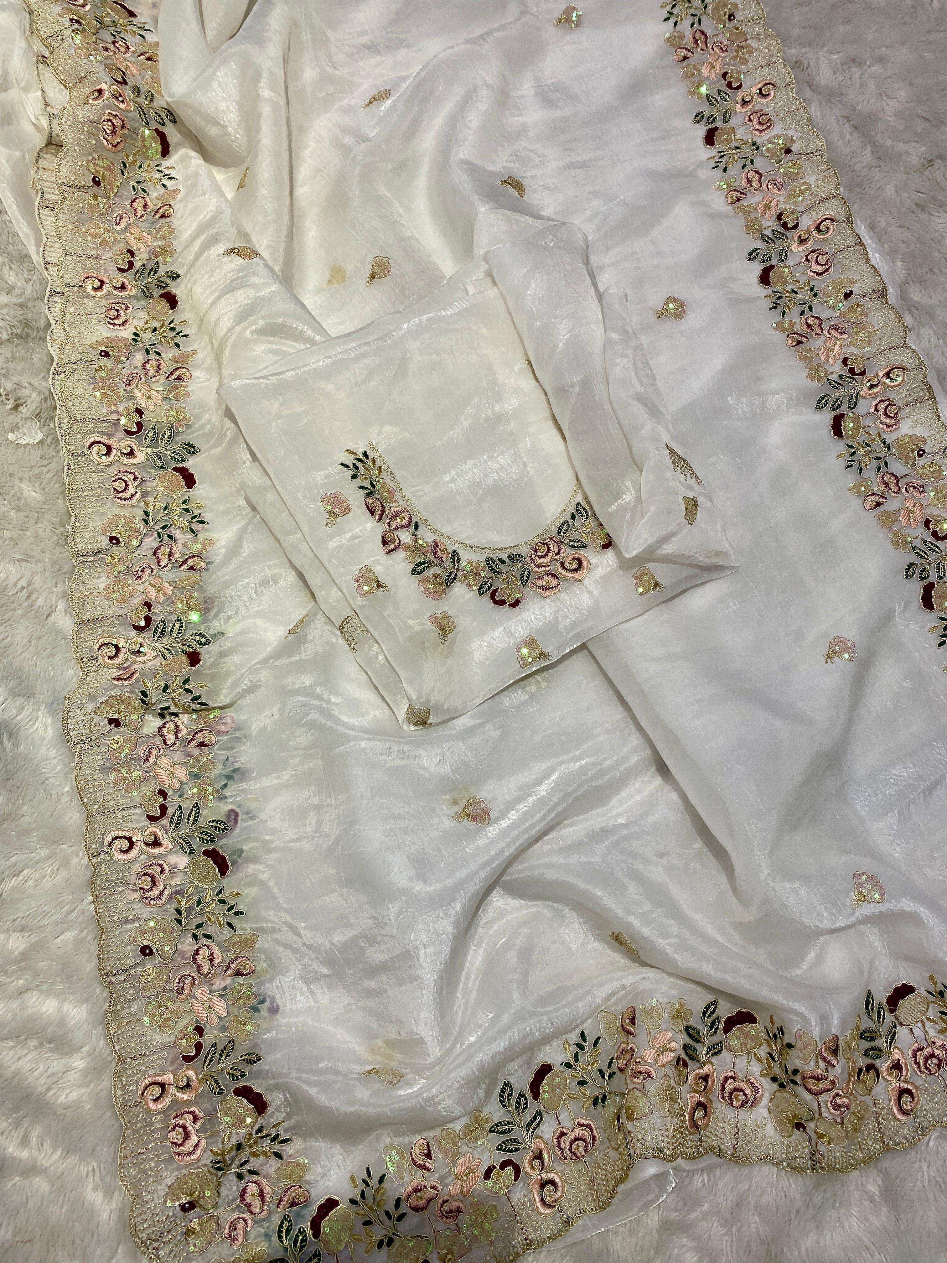  Pure crystal Organza Tissue Fabric e drapes elegantly creat...